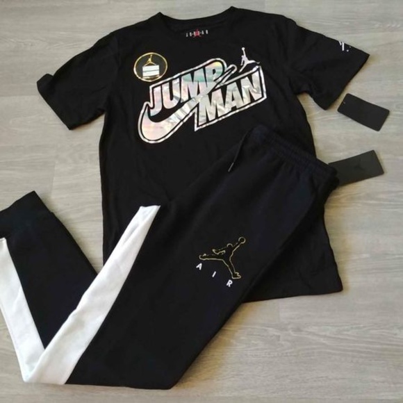 Boys Jordan Jogger Set Size Youth Large NWT